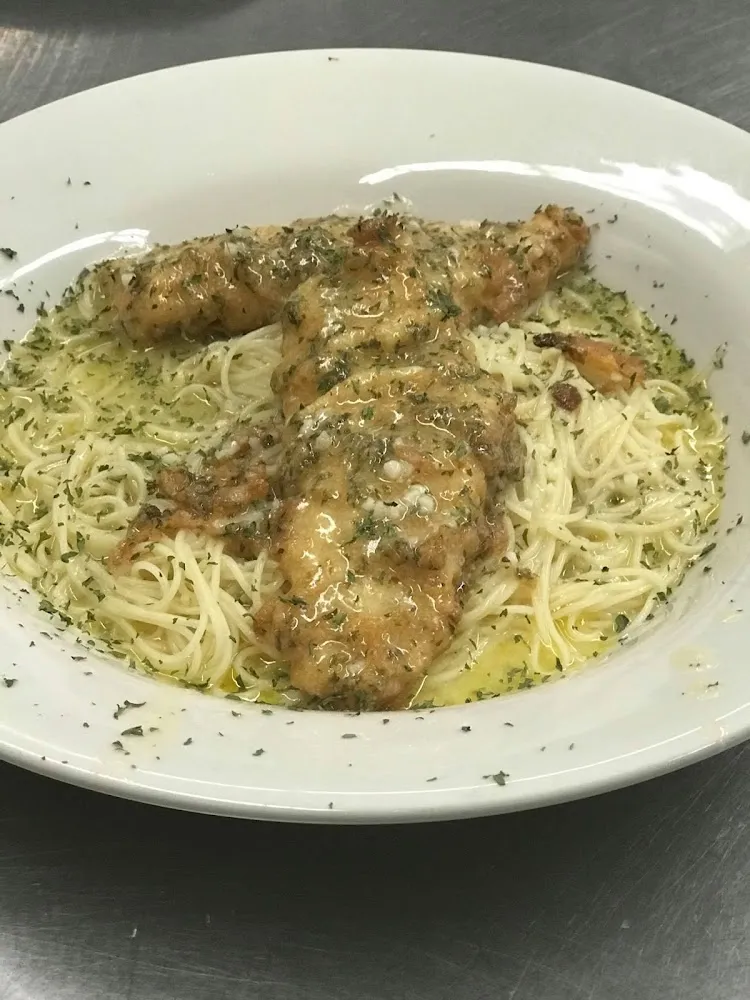 Chicken Marsala over Pasta